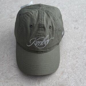 Kimber Green Baseball Cap with Embroidered Logo